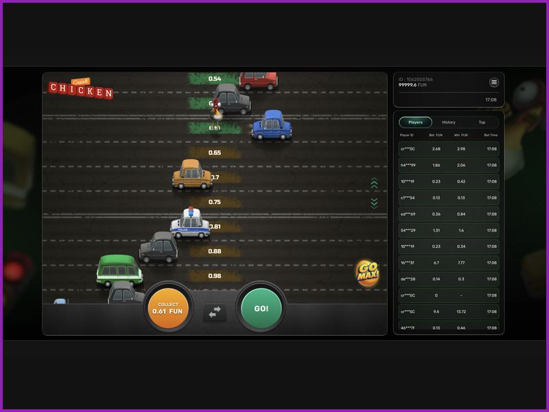 Производительность и скорость загрузки Chicken Crash