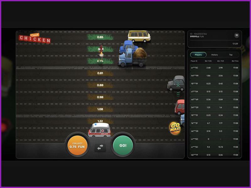 Что выделяет Chicken Crash среди других crash игр