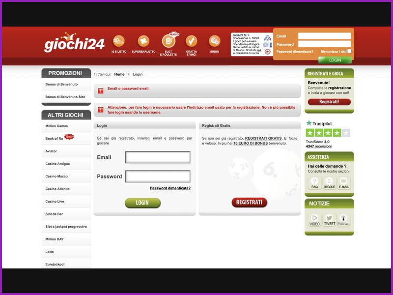 Procedimiento y plazos para retirar fondos en Giochi24