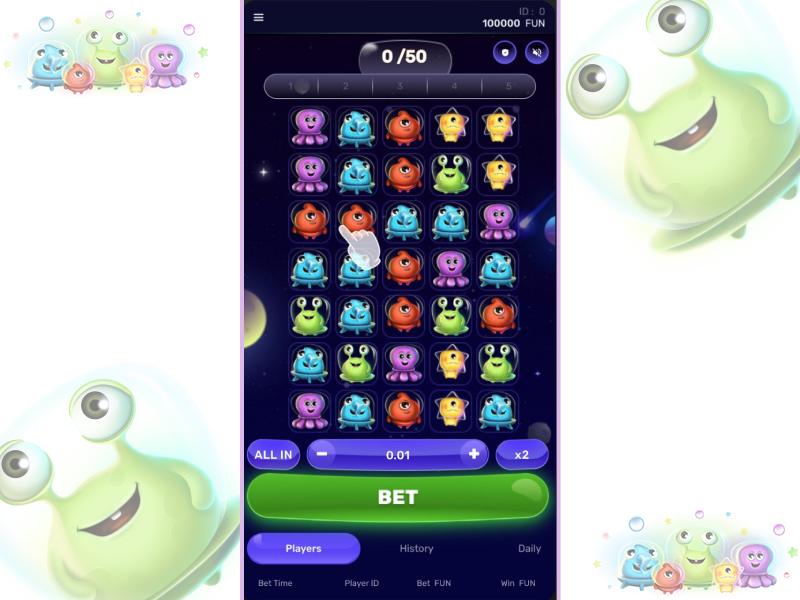 Jouez à Cosmo Saga via le casino mobile