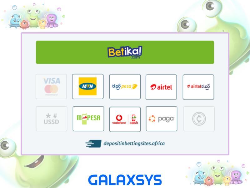 Cómo hacer un depósito para Cosmo Saga Galaxsys en Betika