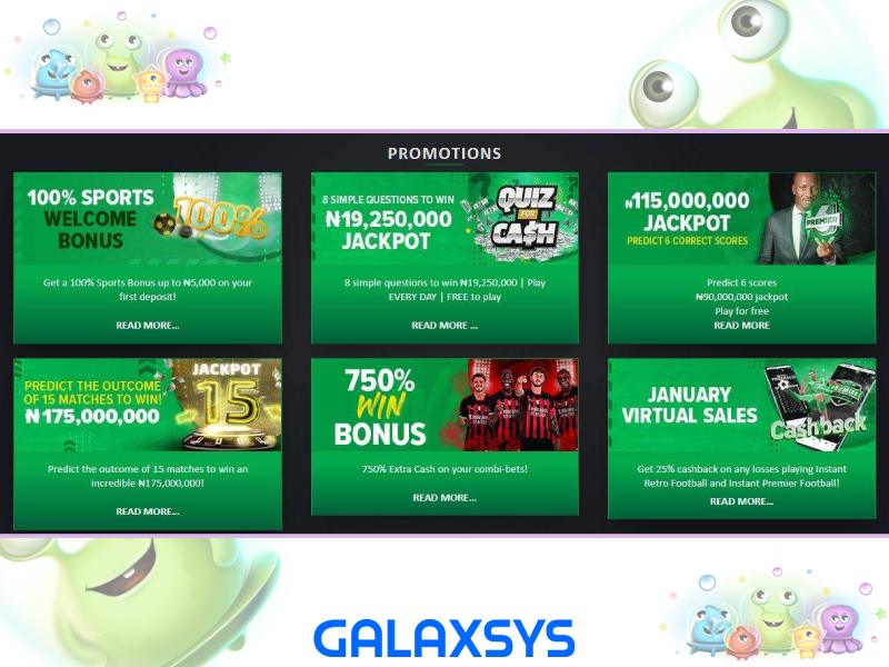 Bonus et promotions pour les joueurs de Cosmo Saga au Casino PremierBet