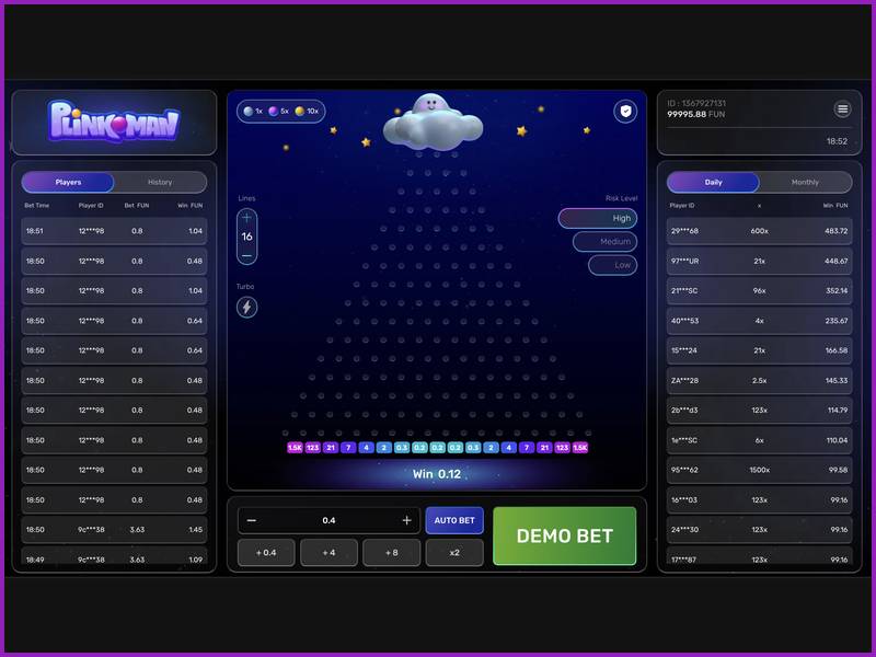 Тренировочный режим с виртуальным балансом
