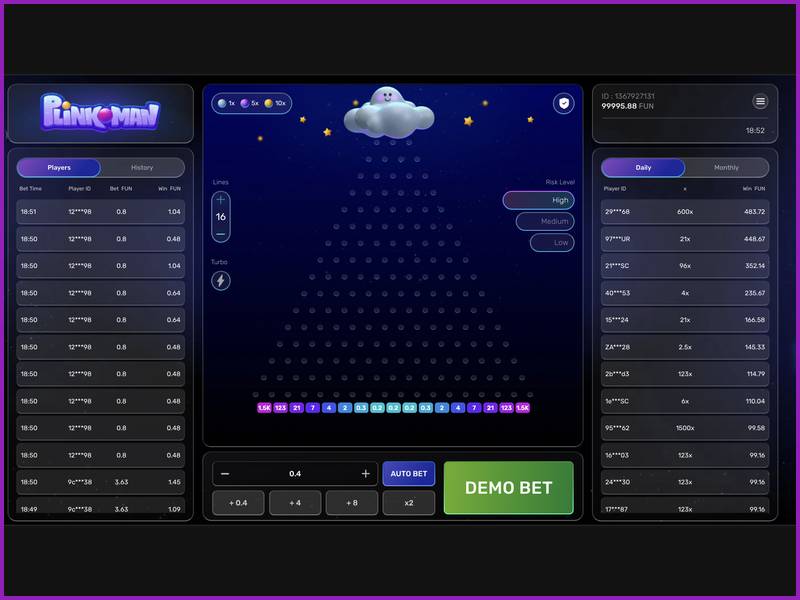 Переход к реальным ставкам и получение выигрышей