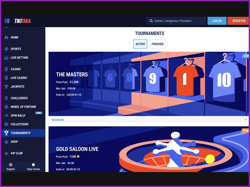 Interface adaptável e versão móvel do TikiTaka